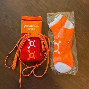 Orangetheory socks and shoelaces!